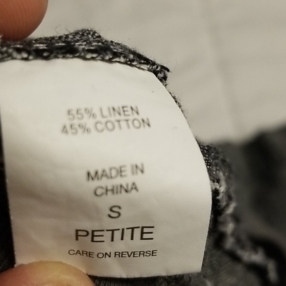 Linen blend ankle length pants - Picture 5 of 6